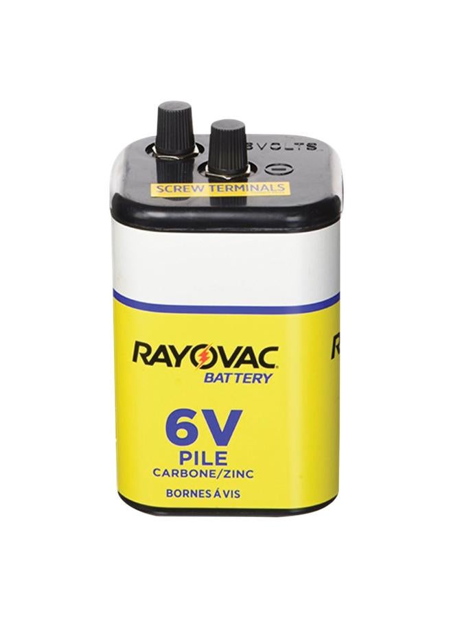 Rayovac 6V Alkaline Heavy Duty Battery Black - Image 1