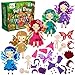 CRAFTILOO Fairy Elves Sewing Kit for Kids Fun and Educational Fairytale Craft Set for Boys and Girls Age 712 Sew Your Own Felt Fairy Craft Kit for Beginners Garden Rainbow Fairies Kit - Image 3