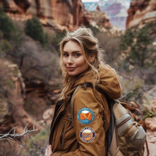 Cute-Patch Grand Canyon National Park Embroidered Patches Outdoor Hiking Backpack DIY - Image 5