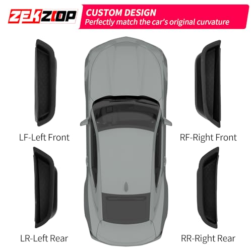 Zekzoop Door Side Storage Tray Compatible with 2024 2025 2026 Toyota Land Cruiser Prado 250 J250 LC250 Handle Storage Box Slot Pockets 4PCS Silicone Door Organizer for Land Cruiser Accessories - Image 5