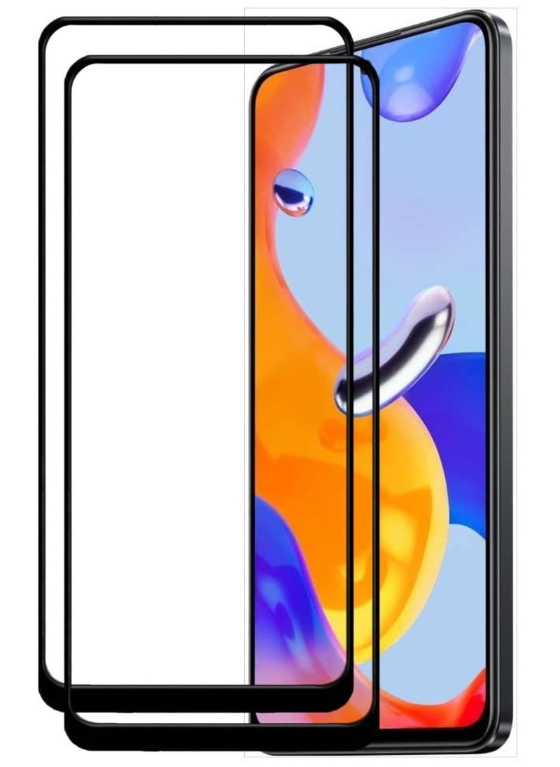 ACLIX 2 Pieces Antistatic ESD Dustproof Premium Quality High Definition Tempered Glass Screen Protector Designed For Xiaomi Redmi Note 11 Pro - Image 1