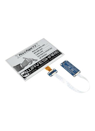 Waveshare 7.5 inch 800x480 pixel Black White E-Paper E-Ink Display Module for Raspberry Pi Pico, SPI Interface - pzsku/ZDA7E41EE9115B1E1130DZ/45/_/1734482674/d8fc5bfd-d5f8-4c94-bc27-f9af538eed62