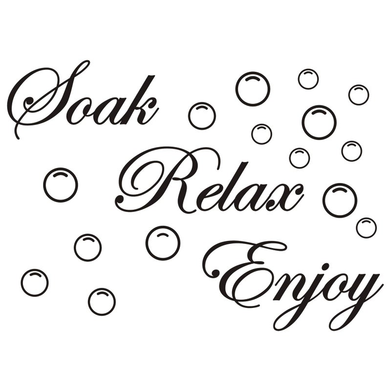 Lnrkai Bubble Wall Decals Wall Sticker Decor Nursery Leaves DIY Removable Art Wall Decals Peel and Stick Wallpaper for Bedroom Bathroom Farmhouse Living Room and Decor Black