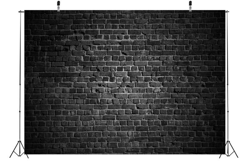 BELECO 7x5ft Fabric Vintage Stone Brick Black Wall Background - Party Decorations, Birthday Photoshoot, Home Wall Decor, Photo Booth Studio Props - Image 3