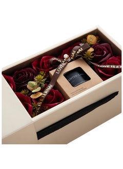 Rectangular flower box red