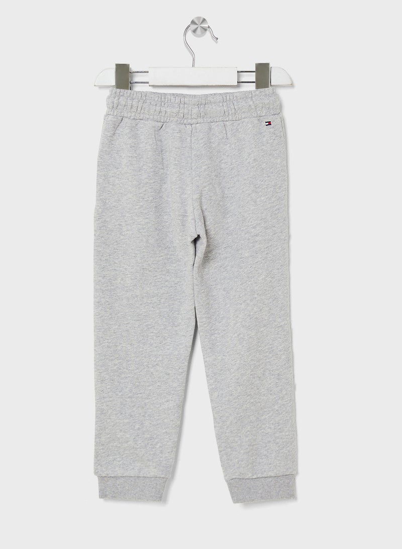 TOMMY HILFIGER Kids Embroidered Sweatpants - Image 2