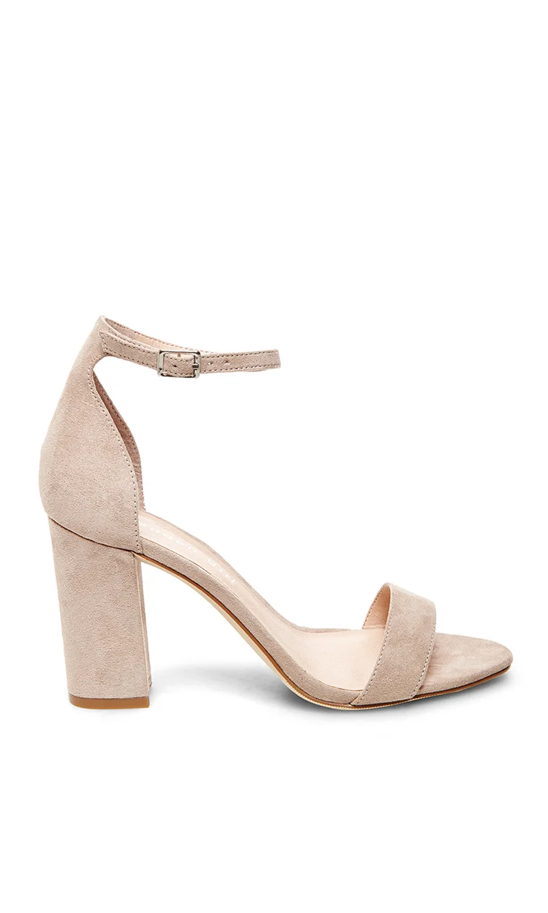 STEVE MADDEN  Beella Ankle Strap Block Heel Sandals for Women | Best Price UAE
