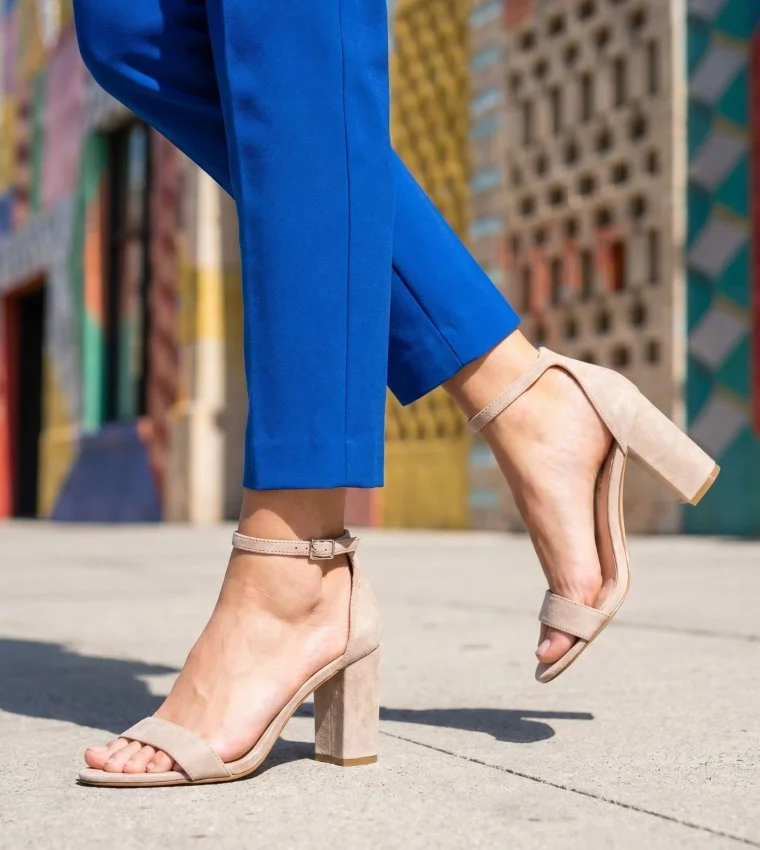 Steve Madden BEELLA-750 Dusty Pink Women's Heel Sandals