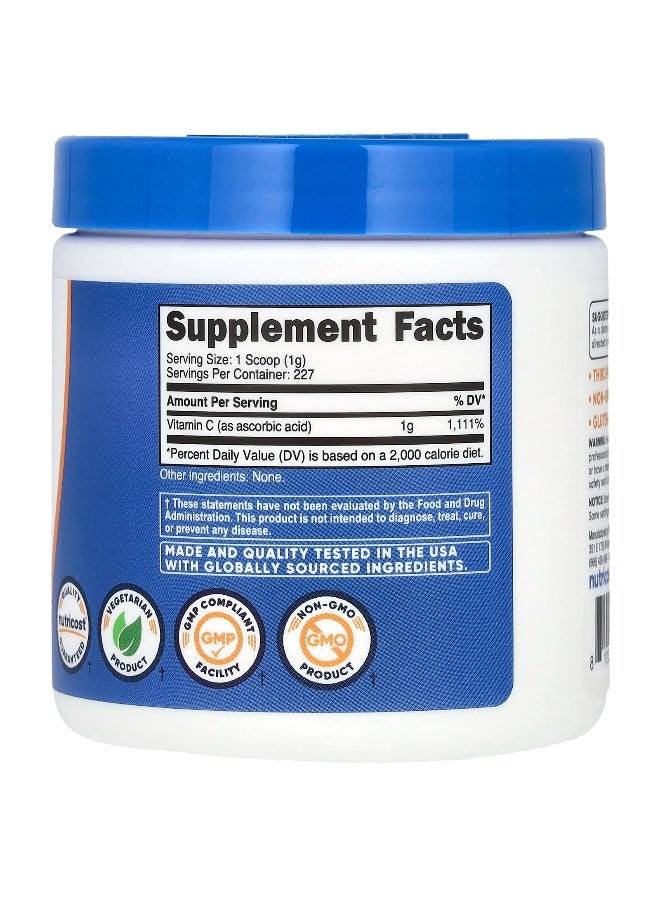 Nutricost, Vitamin C, Unflavored, 8.1 oz (227 g) - Image 2