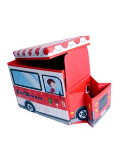 TARZ Colorful Foldable Kids Storage Boxes - Durable Fabric Bins for Toy Organization and Space-Saving - Convenient Handles and Removable Lids - Perfect for Playroom, Nursery and Closet Storage Solutions  - Image 2