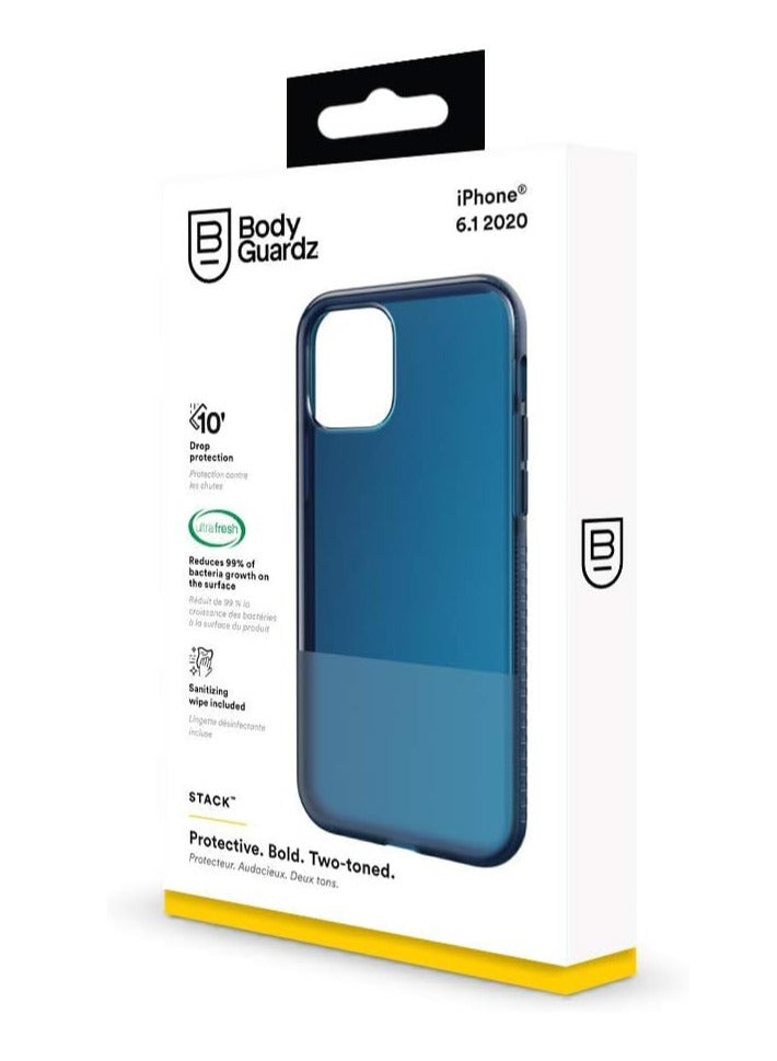 Bodyguardz Stack, Navy, 2020 Iphone 6.1, Secure - Image 1