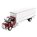 Diecast Masters 132 Peterbilt Model 536 Supreme Signature Van Red Cab White Body - Image 4