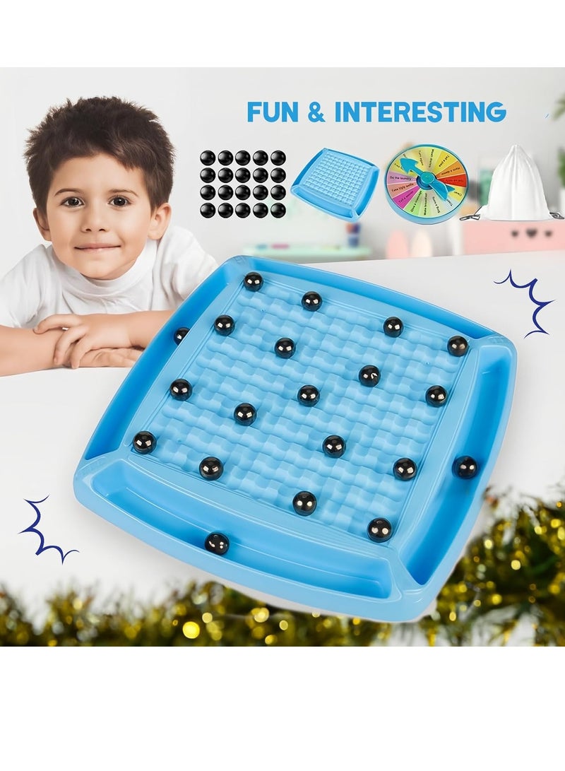 فانسكي المغناطيسي لعبة الشطرنج مجموعة المغناطيس لعبة مع العقاب عجلة المغناطيسي لعبة الشطرنج المغناطيسي الأحجار الكريمة لعبة تفاعلية بين الوالدين والطفل سطح المكتب لعبة لعبة - Image 3