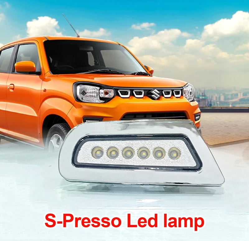 Auto Pearl Car Fog Lamp Light with Wiring Kit and Switch For -S Presso (Set of 2) - Image 2