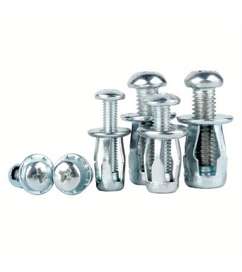 20 Heavy Duty Iron Locking Nuts M6 For Hollow Wall Plates And Fasteners - Image 4