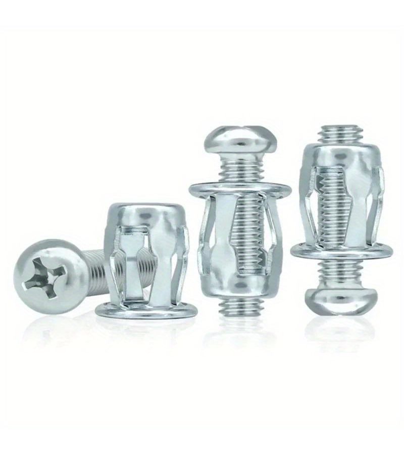 20 Heavy Duty Iron Locking Nuts M6 For Hollow Wall Plates And Fasteners - Image 5