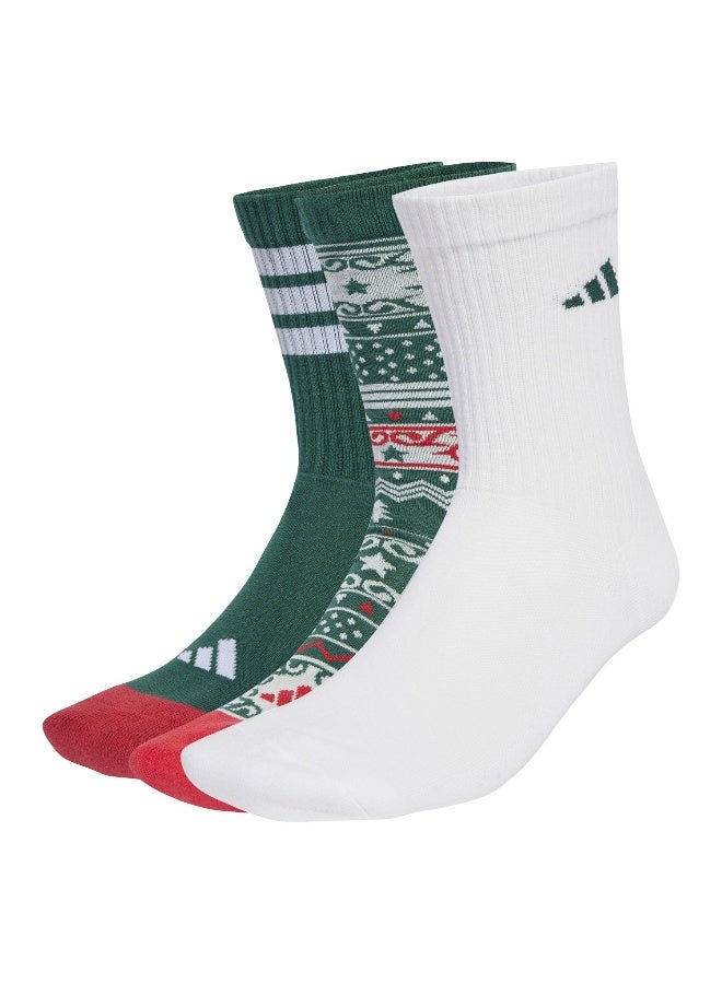 Adidas GFX CREW 3PP Green Training For Unisex 10K - 11.5K  - Image 1