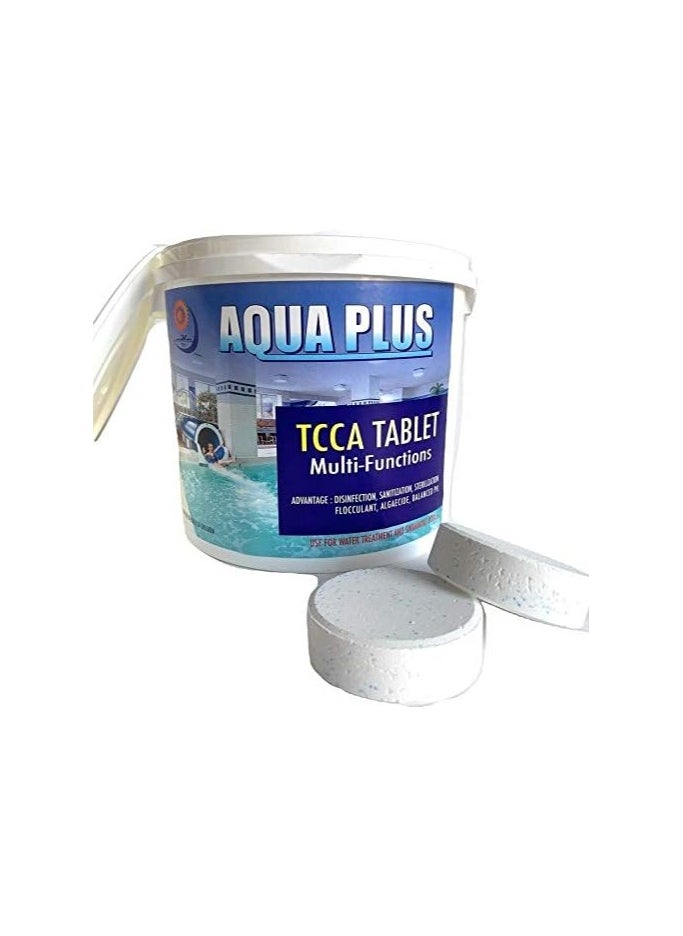 Aqua Plus - Slow-dissolving Chlorine Tablets 5KG Multi-function - Image 1