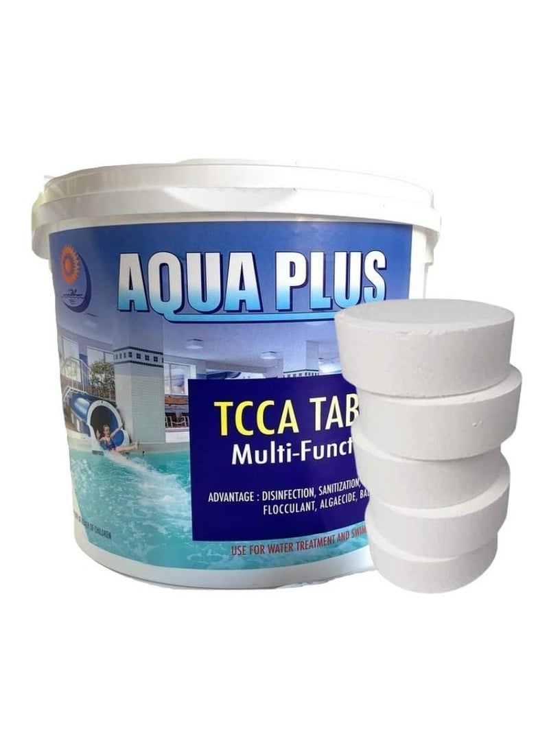 Aqua Plus - Slow-dissolving Chlorine Tablets 5KG Multi-function - Image 1