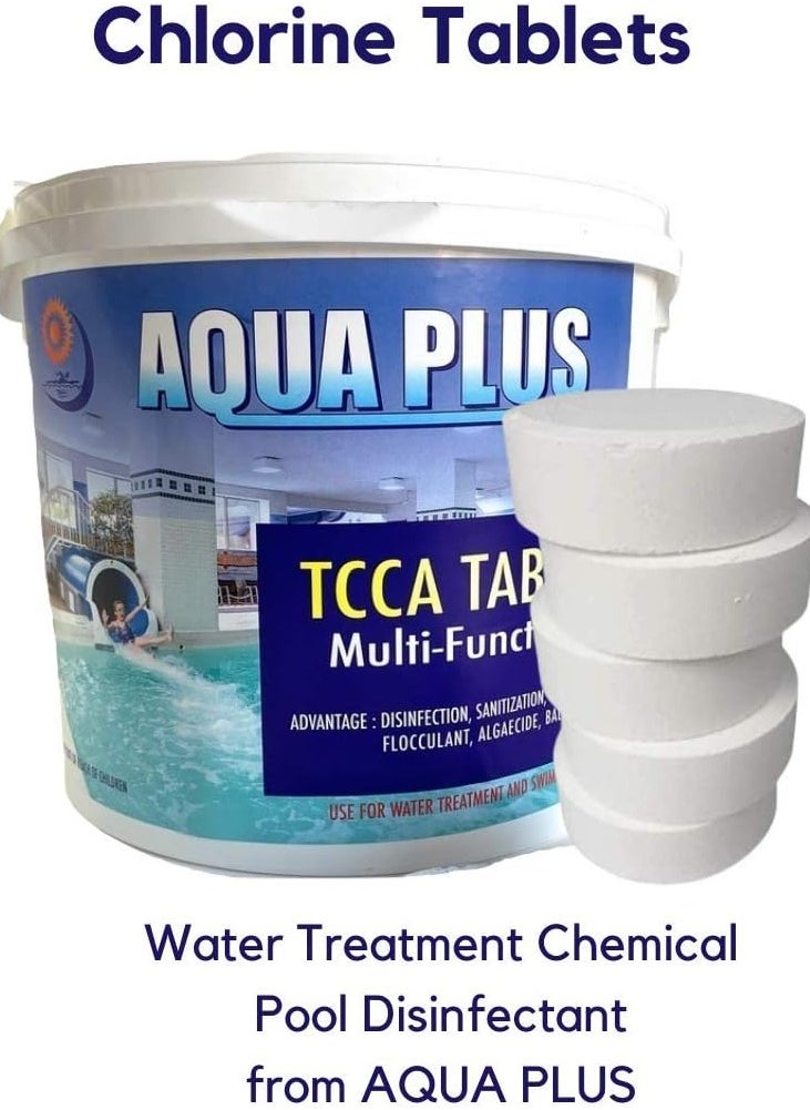 Aqua Plus - Slow-dissolving Chlorine Tablets 5KG Multi-function - Image 1