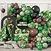 Sowide Camouflage Balloon Arch KitCamo Drak Green Avocado Green Black Balloons for Boys Kids Soldier Birthday Hunting Party Camping Jungle Safari Theme Baby Shower Party Decorations - Image 3