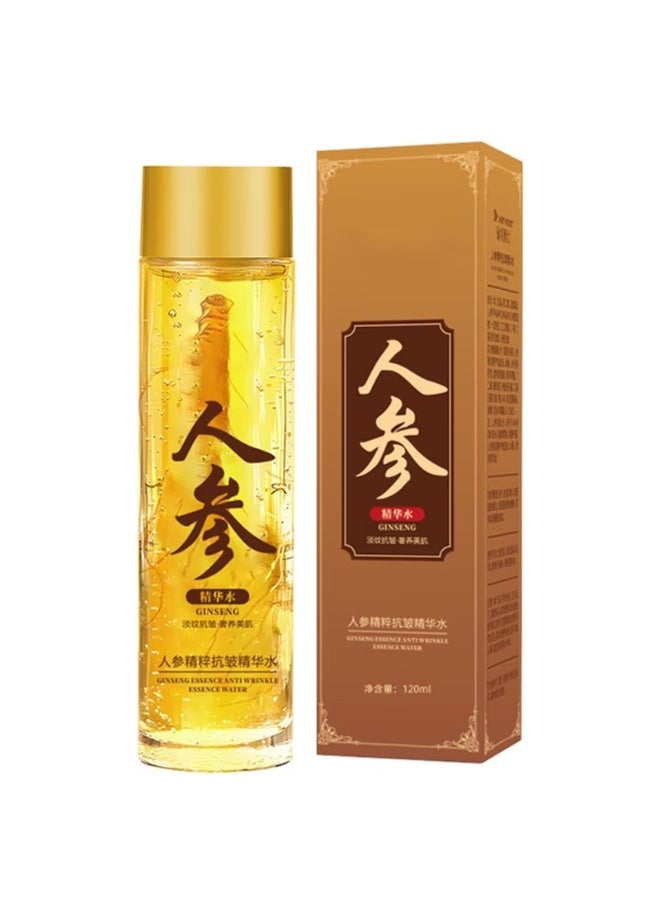 Refreshing Korean Ginseng Essence Water for Face with Nourishing Anti Aging Ingredients Helps Tighten Pores Improve Skin Firmness and Maintain Soft Hydrated and Youthful Looking Skin Throughout the Day 120ml - Image 2