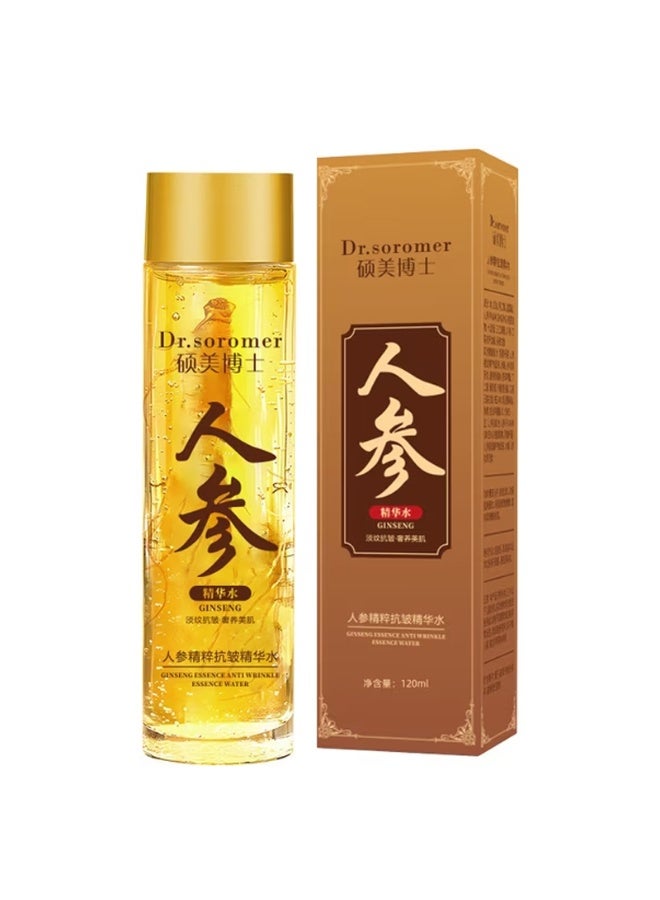 Refreshing Korean Ginseng Essence Water for Face with Nourishing Anti Aging Ingredients Helps Tighten Pores Improve Skin Firmness and Maintain Soft Hydrated and Youthful Looking Skin Throughout the Day 120ml - Image 3