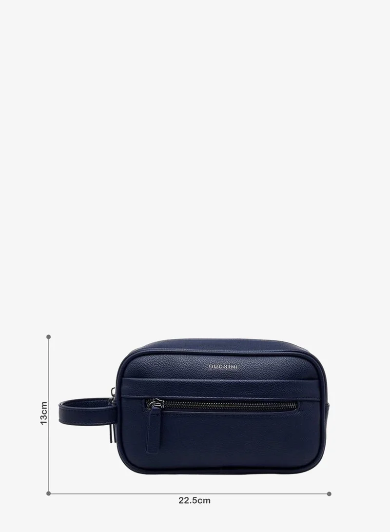 DUCHINI Men Solid  Wrist Strap Pouch