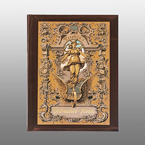 Prophila Collection Prophila Stamp Collector's Album with 60 Black Pages Stockbook in Heritage Design - Image 2