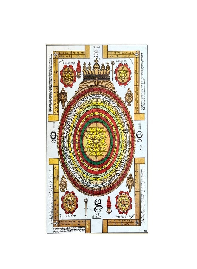KAUSHEVA Sree Chakra/Sree Yantra Photo Frame (6 X 8 Inch) - Image 3