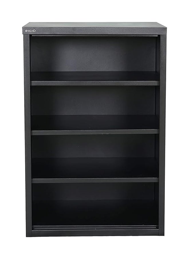 RIGID Metal Shoe Rack | 4 Tier Steel Display Cabinet with Modern Shelf Design | Free Standing Entryway Shoes Organizer Tower for Home, Office, Living Room - Image 2
