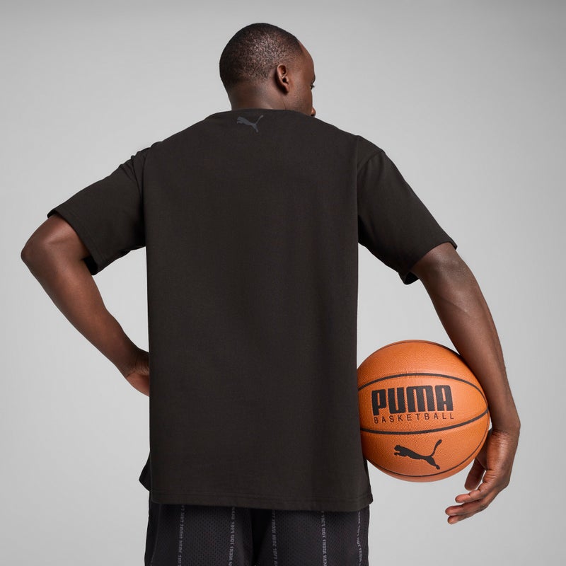 بوما تيشرت كرة سلة للرجال Melo Iridescent Hornet - Image 4