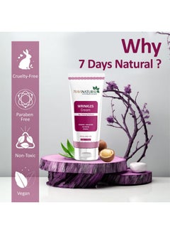 7 Days Anti-Wrinkle Cream For Men & Women | Reduce Wrinkles | Fine Lines & Age Spots & Improve Collagen & Skin Elasticity | For All Skin Types(50 Gm)  - Image 2