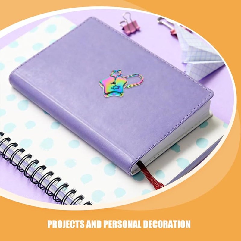 Artibetter 2 Mini Star Padlocks for Jewelry Box Luggage Diary Security Lock - Image 4