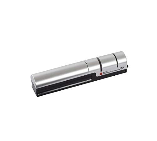 KASUMI Sumikama Kasumi 33001 Diamond Sharpener, Silver, Rough Sharpening, Finishing Sharpener, Made in Japan, Seki City, Gifu Prefecture - Image 1