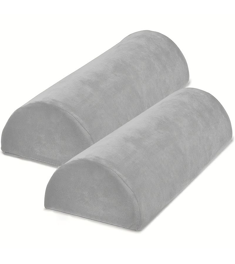 Half Pillow Ergonomic Leg Knee Lumbar Support 1 Pack Machine Washable - Image 1