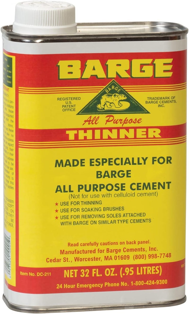 Barge All Purpose Cement Thinner - 32 Fl. Oz. (0.95 Litres)