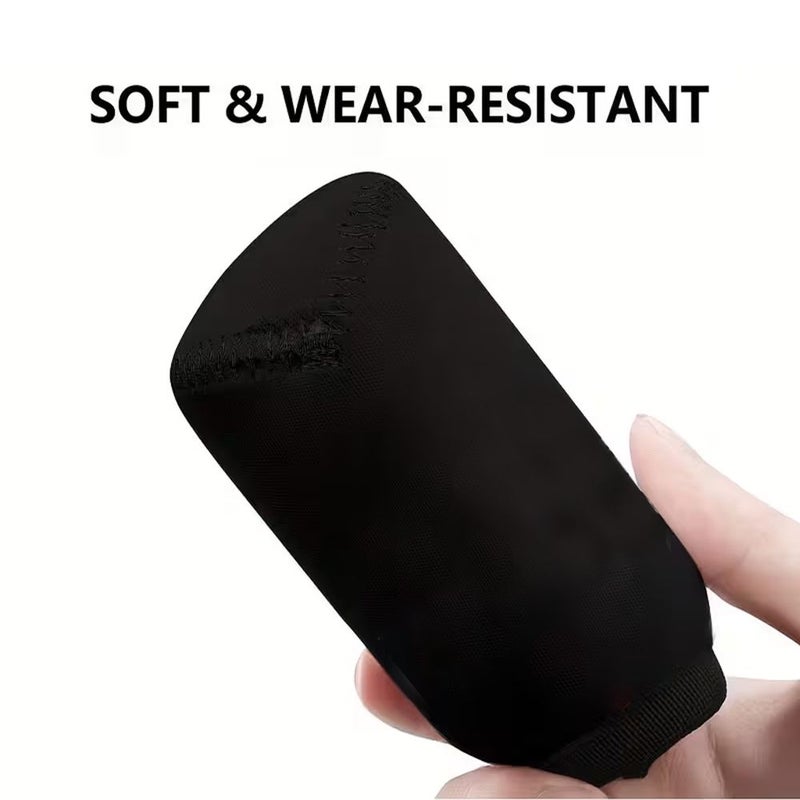 غطاء ذراع ناقل الحركة للسيارة بنمط النمر باللون الأزرق النيون والأرجواني، ألوان متعددة، unisex، عصري، لجميع الفصول، قطعة واحدة. - Image 5