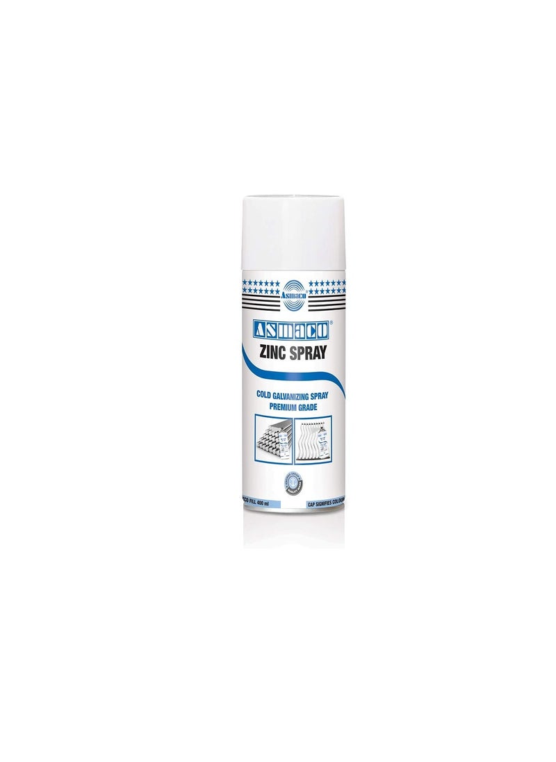 Asmaco ZINC RICH GALVANIZING SPRAY 400ML  - Image 2