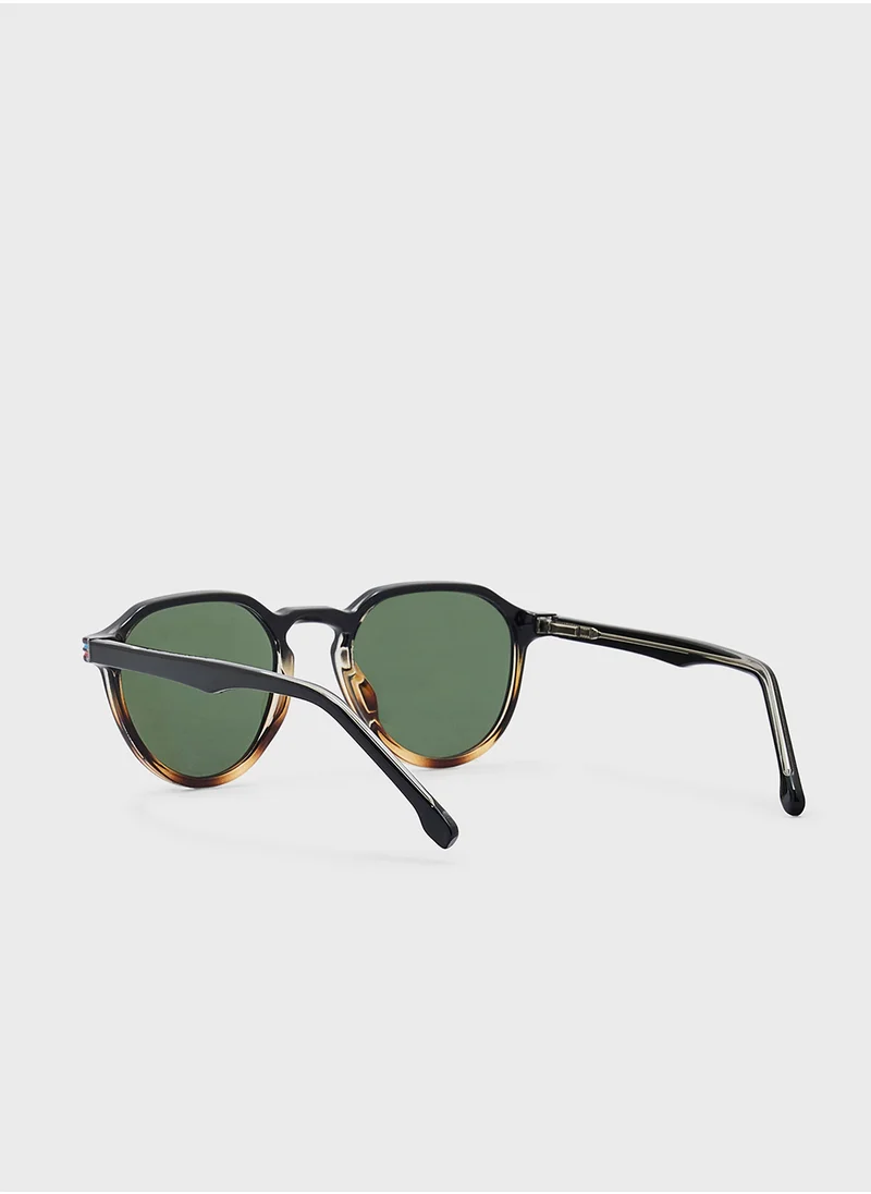 روبرت وود Polarized Lens Round Sunglasses