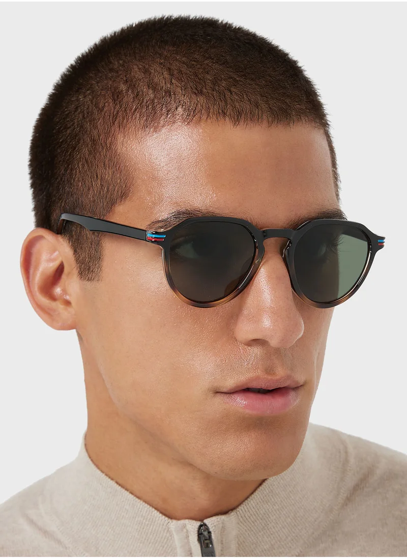 روبرت وود Polarized Lens Round Sunglasses