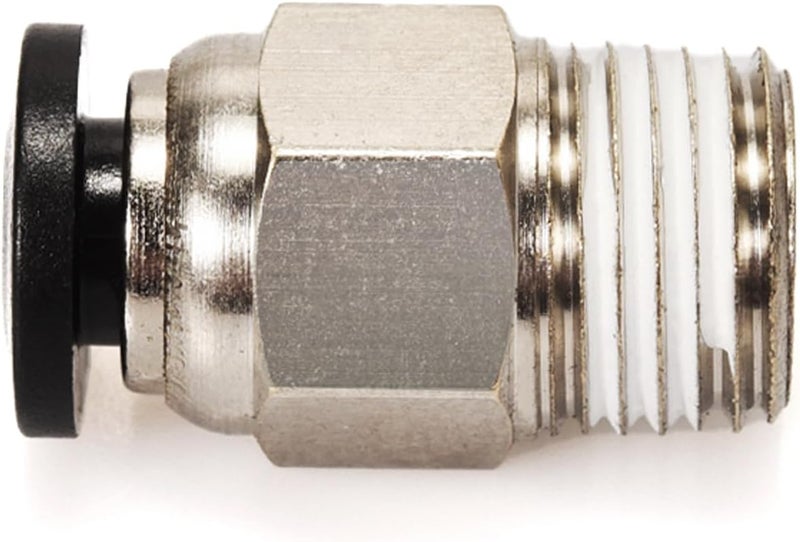 BIQU PC4-M10 Pneumatic Connector Fittings Bowden Tube Coupler Male Straight PTFE Tube Push for E3D-V6 Bowden Extruder Compatible with Ender-3 Ender-3 V2 3D Printers (Pack of 10pcs) - Image 5