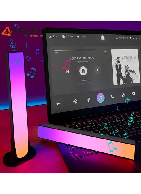 Smart Multi-Color Lighting Suitable for Gaming and Music - Desk Lighting, Gaming Table Lighting, Dance Lighting