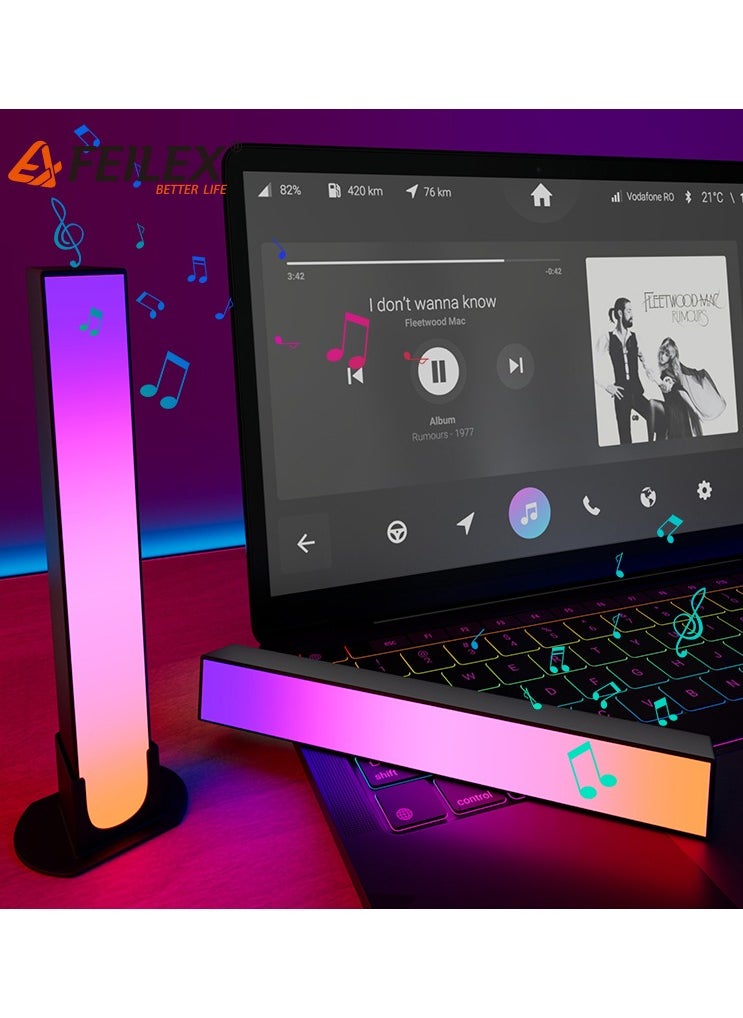 Smart Multi-Color Lighting Suitable for Gaming and Music - Desk Lighting, Gaming Table Lighting, Dance Lighting