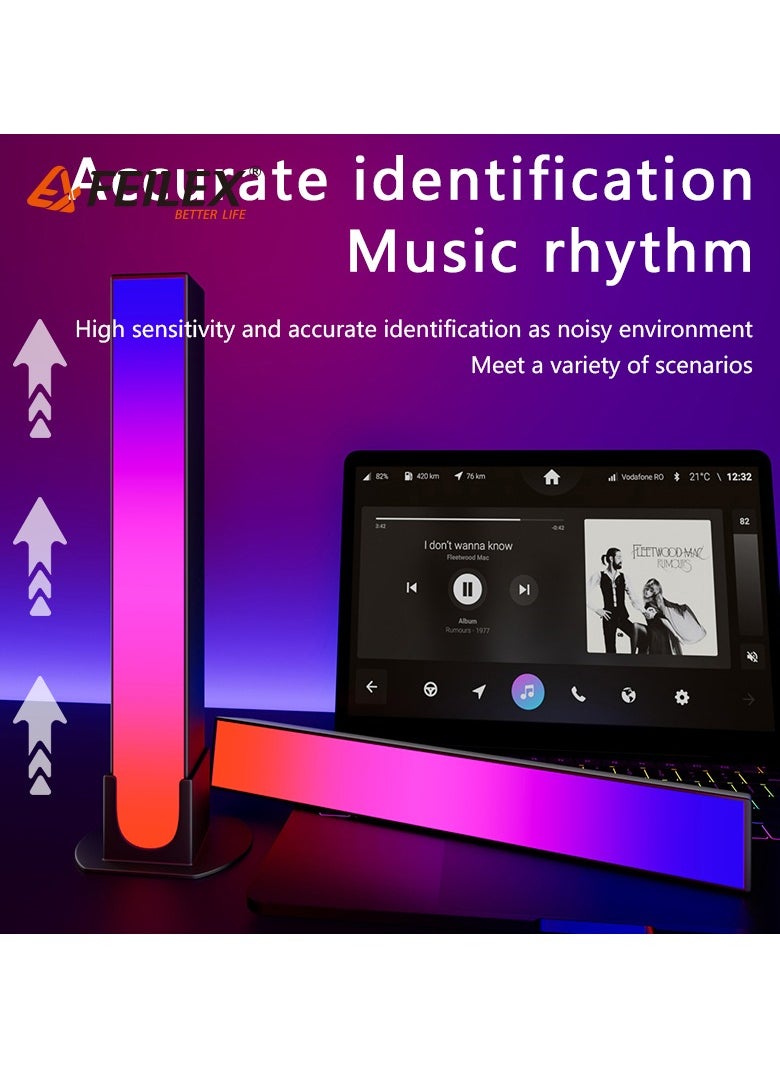Smart Multi-Color Lighting Suitable for Gaming and Music - Desk Lighting, Gaming Table Lighting, Dance Lighting