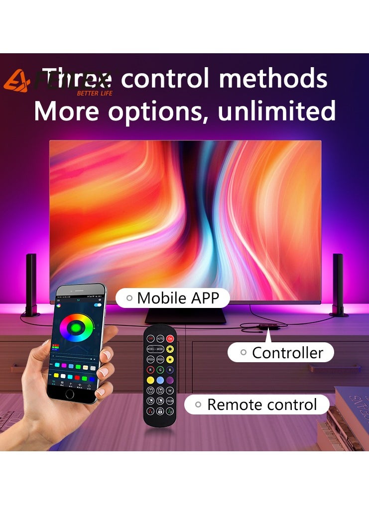 Smart Multi-Color Lighting Suitable for Gaming and Music - Desk Lighting, Gaming Table Lighting, Dance Lighting