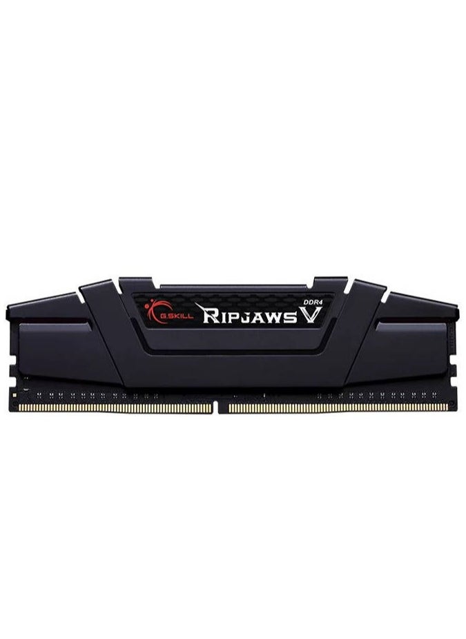 G.Skill - Ripjaws V 32 GB (16GB x 2) DDR4 Dual Channel Desktop Memory Kit, 3200 MHz Memory Speed, CL16 CAS Latency, 1.35 V, 288-Pin, Intel XMP 2.0, Classic Black | F4-3200C16D-32GVK - Image 1