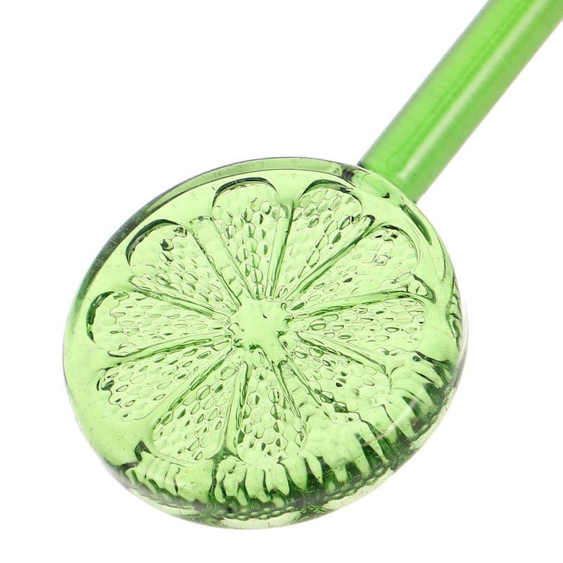 2pcs Lemon Shape Glass Drink Swizzle Sticks Cocktail Stirring Rods Reusable Bar Tools for Coffee Beverage Home Party - Image 4