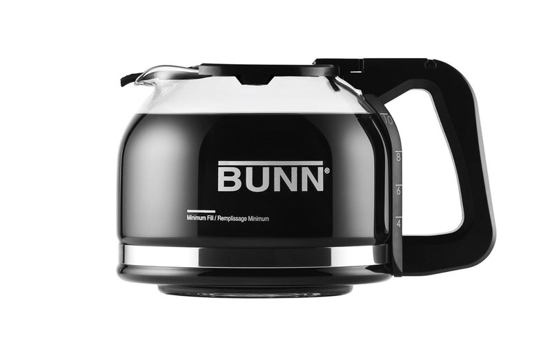 Bunn Pour-O-Matic 10-Cup Drip Free Carafe, Black - Image 1