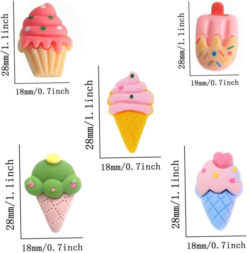 TEHAUX دبابيس دفع على شكل جليد 15 قطعة في صندوق كريستال شفاف ملحقات دبابيس حائط مكتبية للخرائط - Image 3
